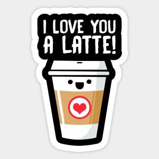 Latte Love Sticker